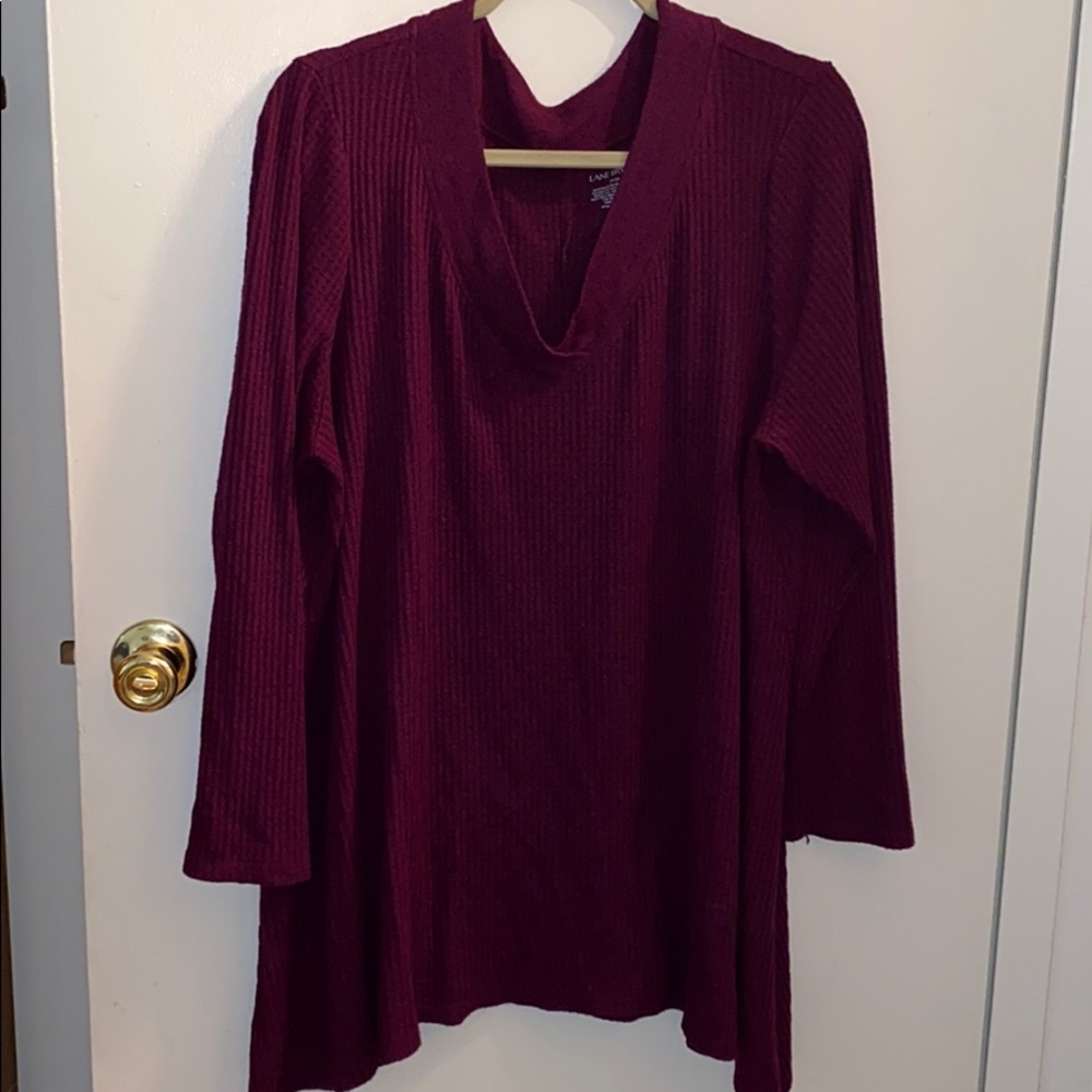Lane Bryant waffle knit sweater